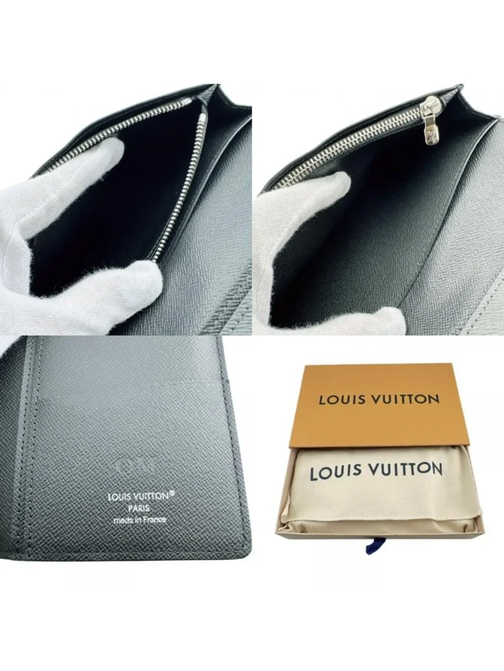 Louis Vuitton Portefeuille Brazza Taiga Wallet